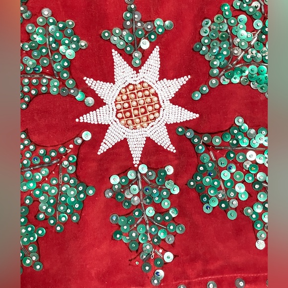 Vintage Handmade Beaded Corset Vest - Picture 7 of 15